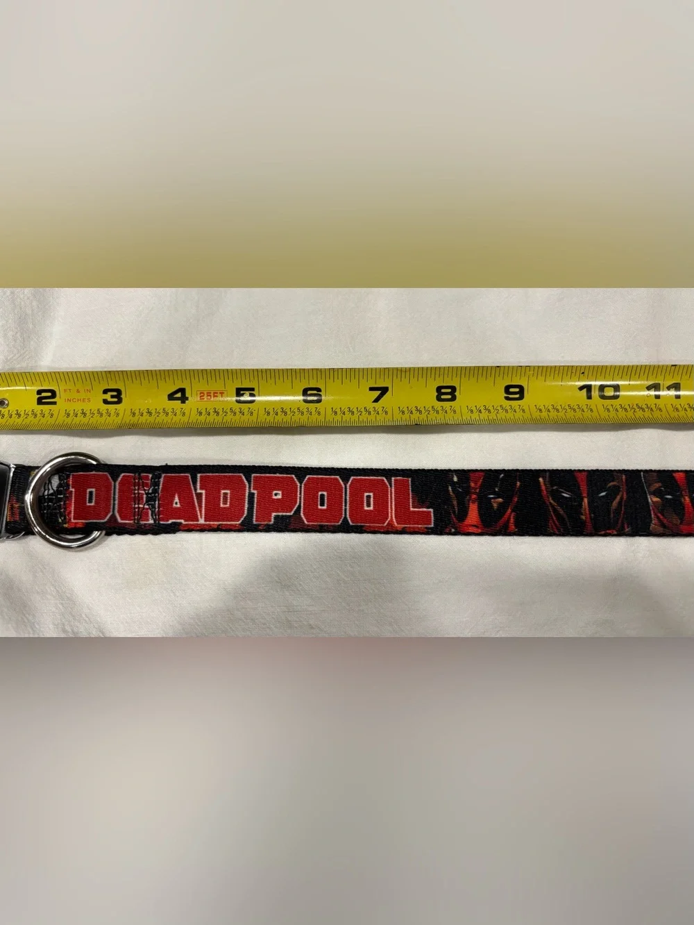 Deadpool Red & Black Boys 24” Belt